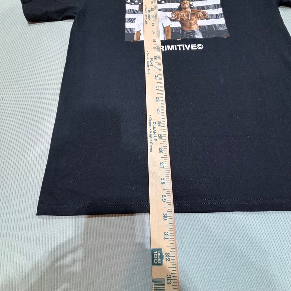 Primitive Skateboarding Outkast USA Flag Graphic Black T Shirt Mens Size Medium - Picture 6 of 9